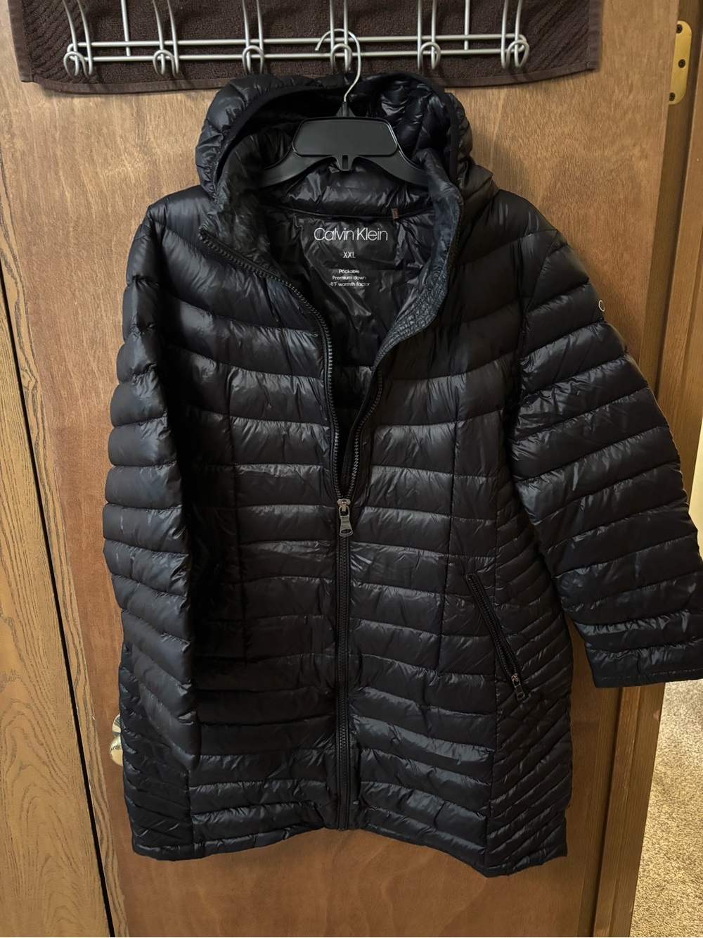Calvin Klein packs me down coat